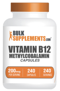 Vitamin B12 plays a crucial role in the production of red blood cells and the conversion of food into energy, which can help combat fatigue and support overall energy levels.